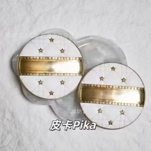 跨境专供 外贸大牌迪2025圣诞限定系列皮革高光粉饼6g