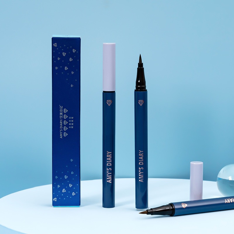 Aimei Diary eyeliner with a fine tip, long-lasting and smudge-proof, suitable for beginners, factory supply, always in stock