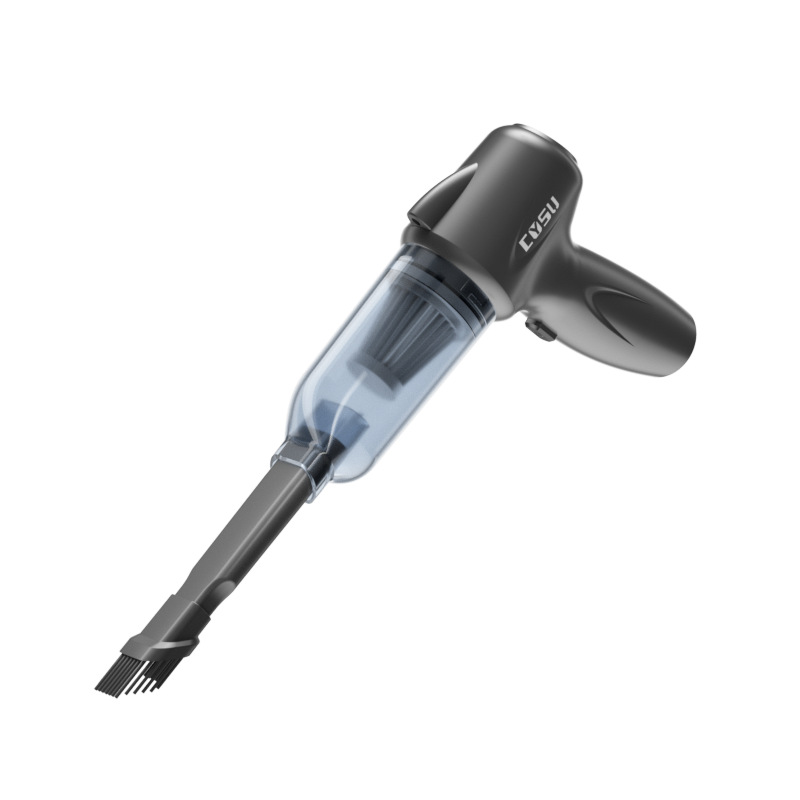 Aspirador de coche portátil de mano del hogar del coche de succión al aire libre y soplado integrado gran ventana de succión costura limpieza inalámbrica recolección de polvo