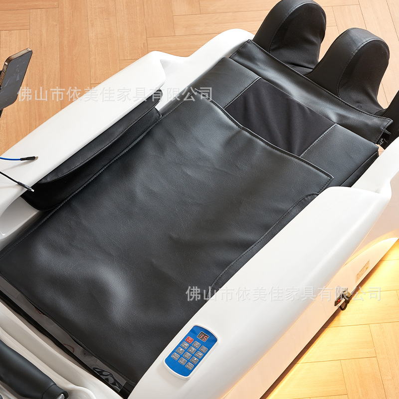 Cama de lavado de cabello de masaje eléctrico inteligente, cama de tratamiento de cabello de circulación de agua tailandesa automática, salón de peluquería especial, salón de peluquería