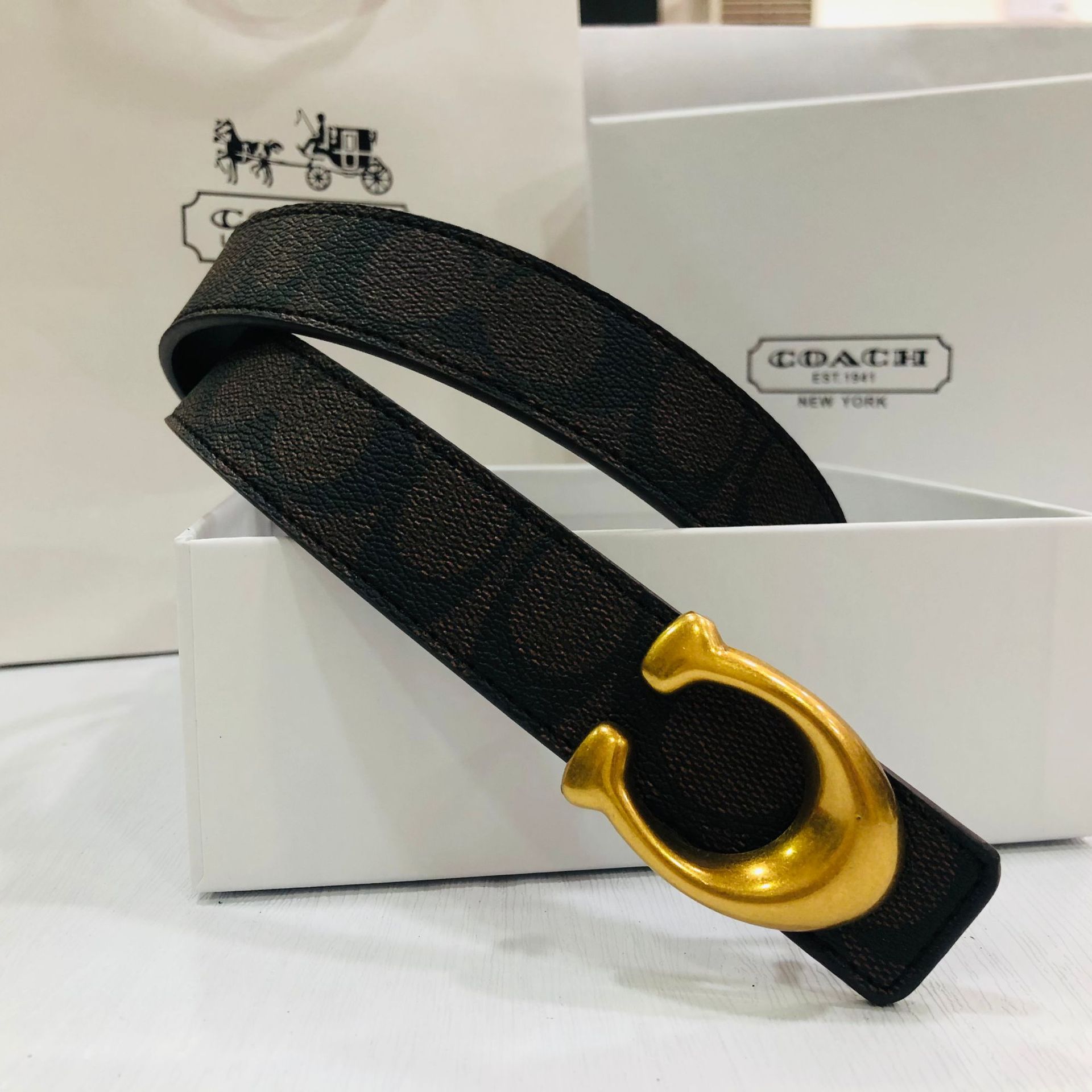 3.0 브라운 골드 버클