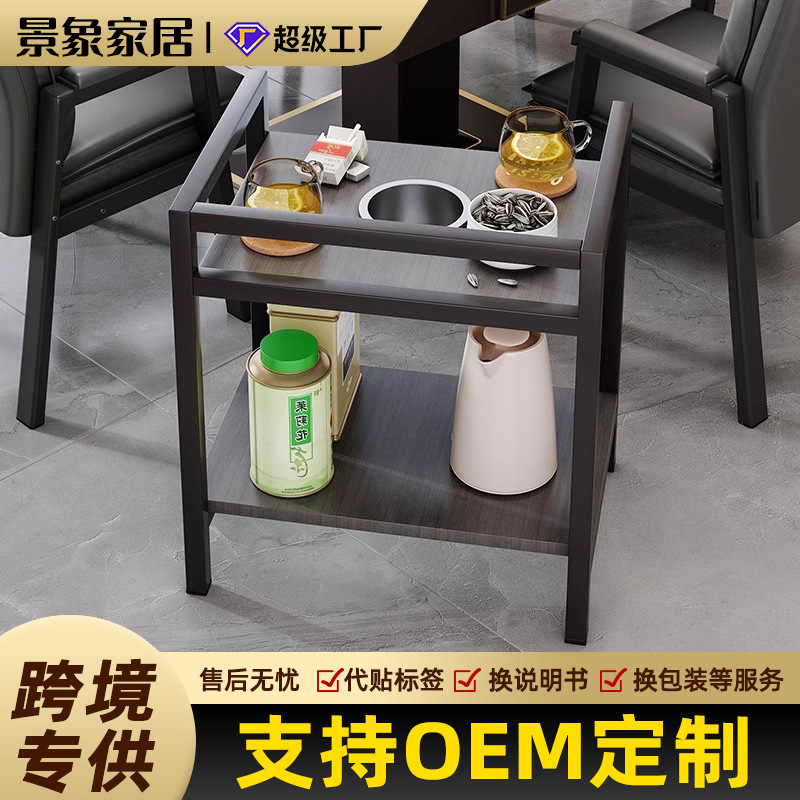 Mesa de té mesa de mahjong tabla especial para sala de ajedrez y tarjetas tabla lateral tabla lateral tabla lateral de doble capa máquina de mahjong