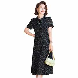 女装白色两件套外套妈妈夏季薄款高品质职业气质小西服连衣裙套装