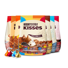 kisses好时水滴巧克力500g袋装多味结婚满月零食喜糖批发蛋糕装饰