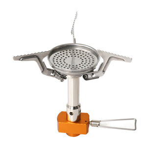 New Outdoor Lightweight Stove Integrated Hob Foldable Bracket Portable Ultra-light Camping Mountaineering Gas Stove