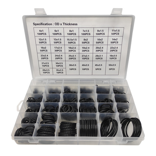 1225PC O-ring set Black leather seal ring O-ring with oil seal screwdriver tool set