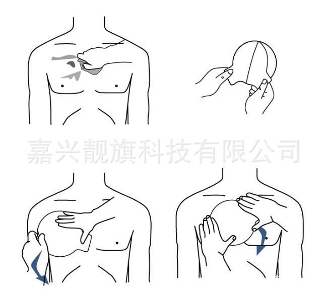 气胸密封贴胸外伤胸封急救胸腔密封贴训练封闭贴 军绿色-阿里巴巴
