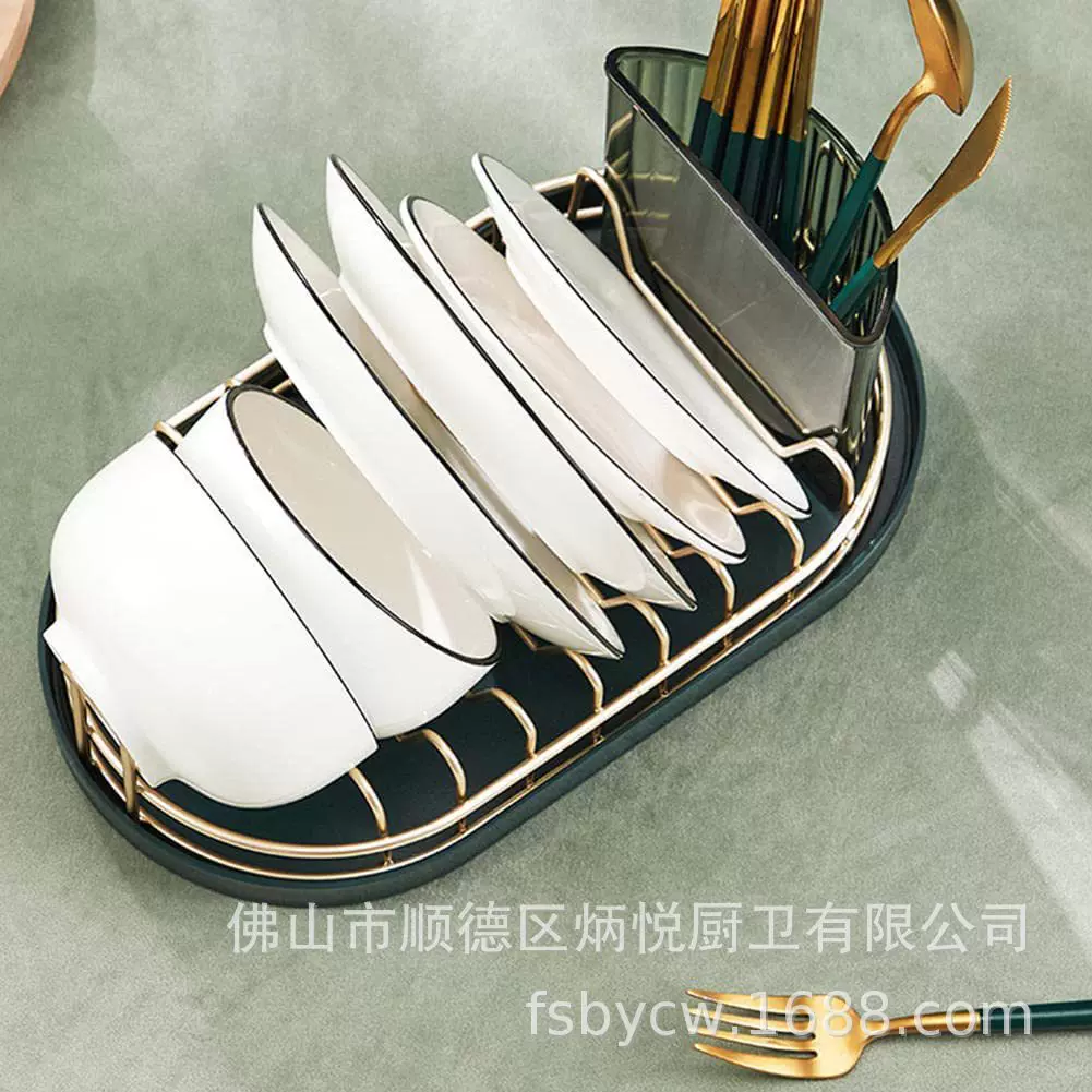 热卖碗碟晾干架在水槽碗碟收纳架 可伸缩碗碟沥水架