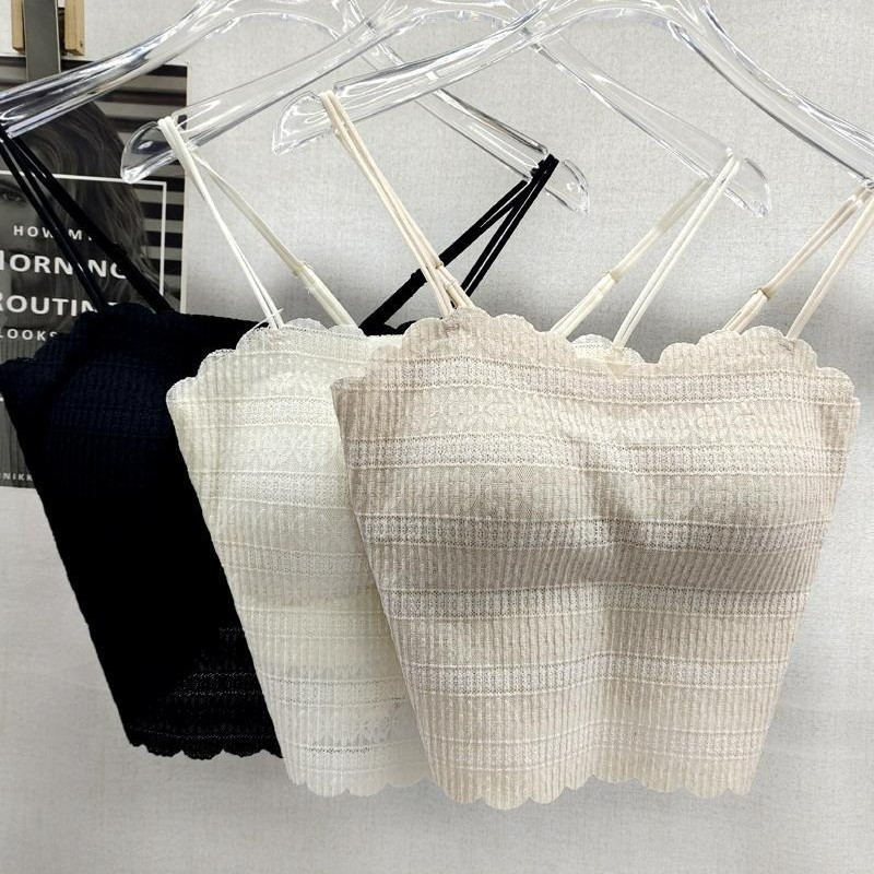 레이스 레이스 레이스 카미 솔 여자 원피스 컵 푸시업 속옷 내부 착용 외부 착용 비 마킹 스틸 링 뷰티 백 브라 배치