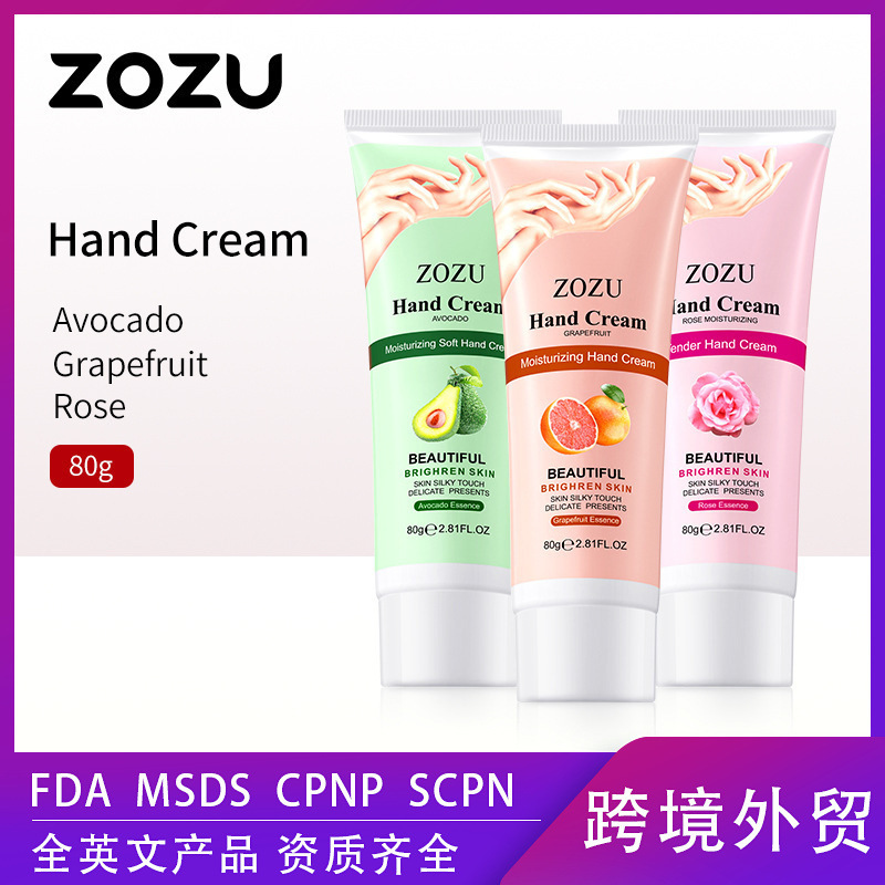 完全英語ハンドクリーム 80 グラム ZOZU アボカドローズ保湿保湿クロスボーダー外国貿易スキンケア製品女性卸売|undefined