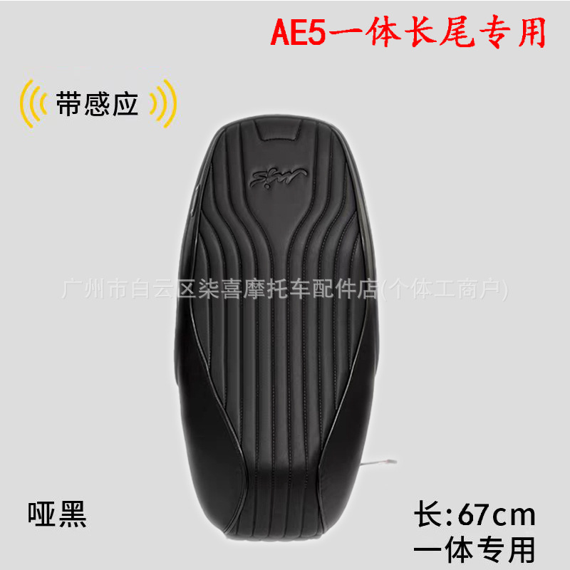 Suitable for Jihua Electric Vehicle Ae5I/Ae5Ipro/Ae5 Integrated Seat Cushion, Short-Tail Split Seat Cushion, Soft Seat Bag