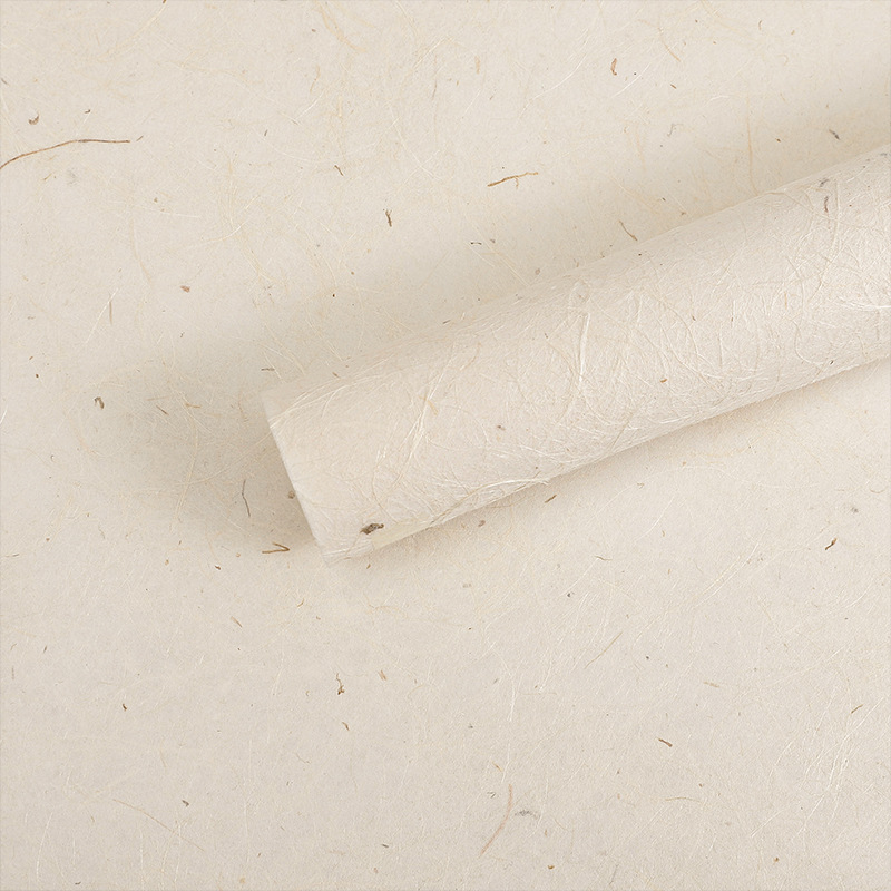 Papel de ensueño hueco de Xiyu Papel de fibra de seda de cáñamo Papel de macarrón de ensueño de alta calidad Papel de arte de flores de embalaje diye hecho a mano