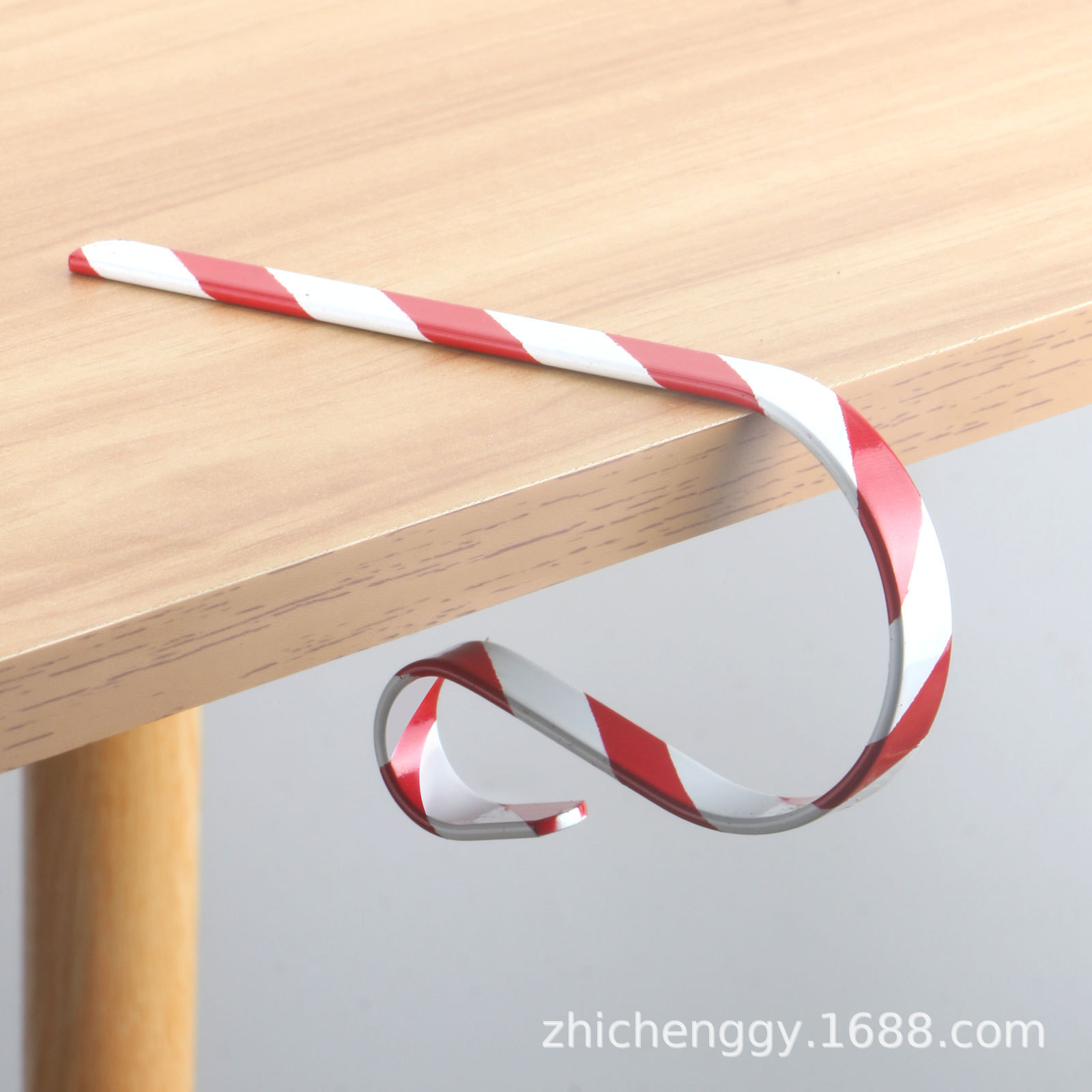 빨간색과 흰색 2색 후크