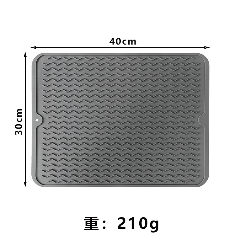 그레이 웨이브 배수 패드 210g