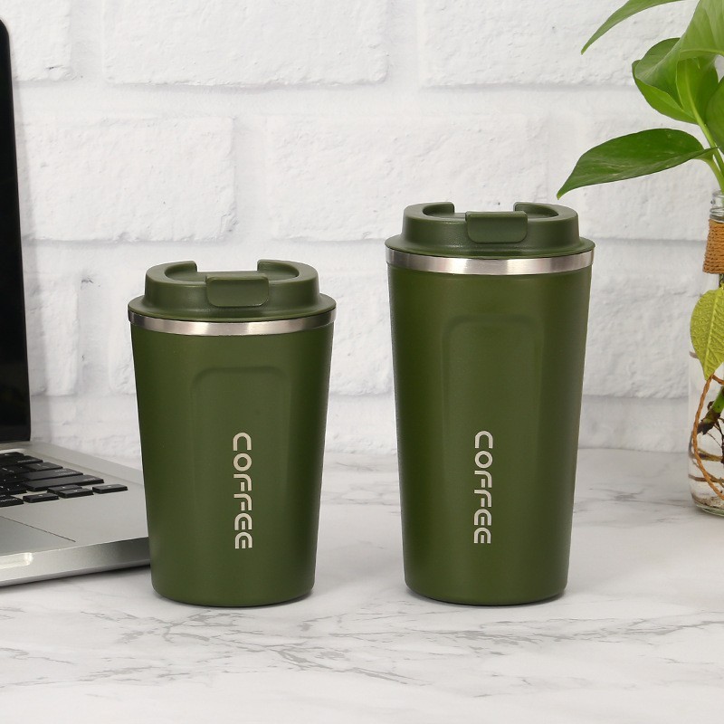 Vaso de acero inoxidable con doble aislamiento