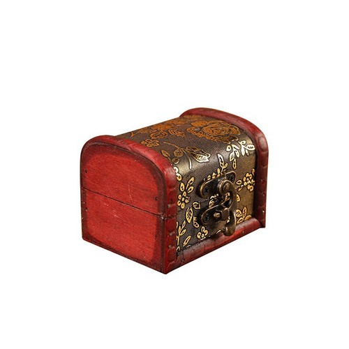 Factory-made European-style vintage distressed small box, storage organizer, jewelry box, accessory packaging, gift box—wholesale