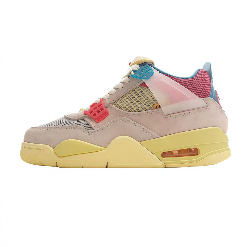 Putian cross-border AJ4 Zhonggang Jiao4 anti-deslizante, cómodo y versátil, zapatos de baloncesto deportivos transpirables para hombres y mujeres