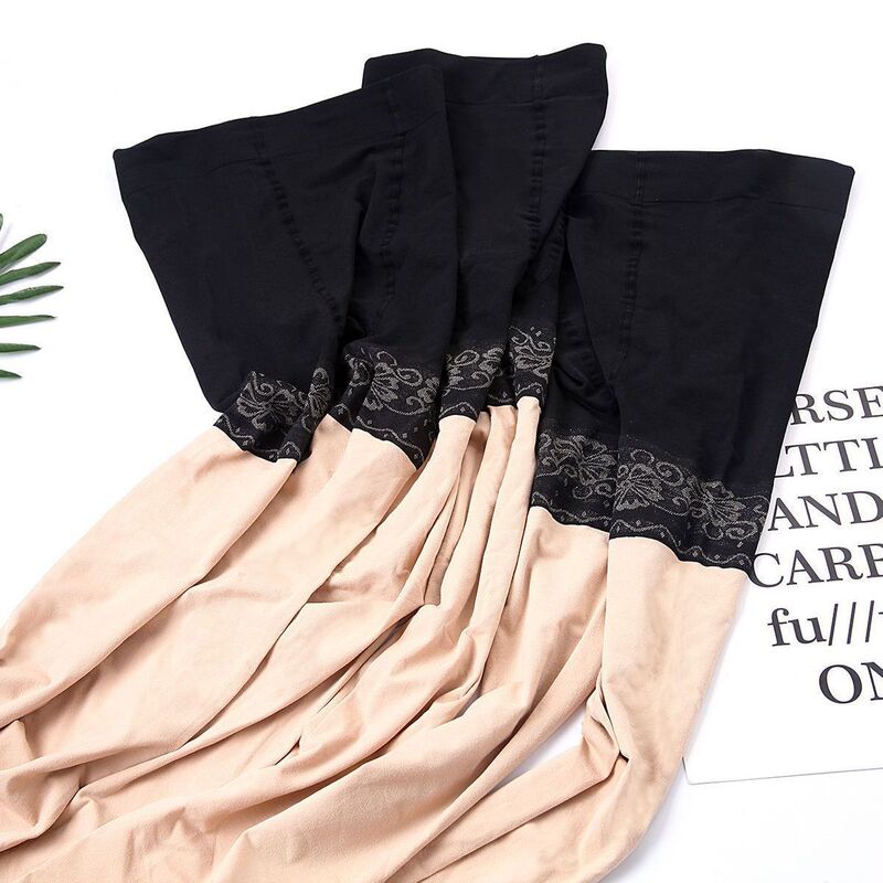 Women's Spring and Autumn Medium-Thick Pantyhose, Anti-Exposure Safety Pants, Two-In-One Anti-Exposure High-Waisted Tummy Control Tights