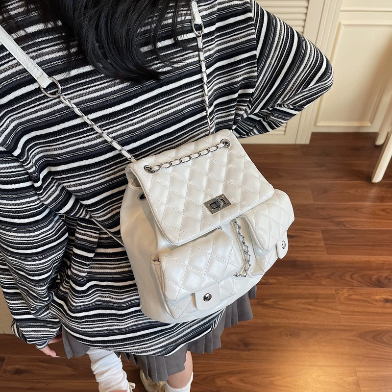 Рюкзак, летняя сумка через плечо, вместительная цепочка, стиль Chanel