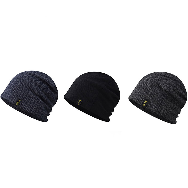 Sombrero de las mujeres del otoño y el invierno gorra delgada tapa carta bordado punto pila sombrero de los hombres sombrero frío sombrero del pañuelo sombrero