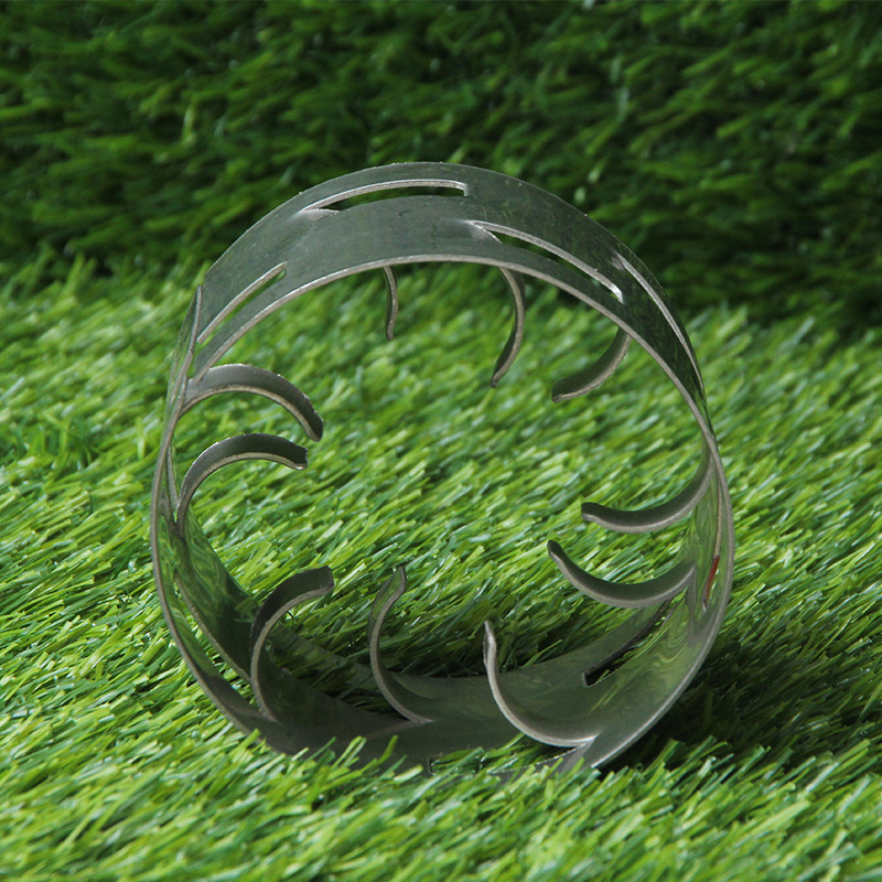 Factory-supplied polypropylene Pall ring acid mist scrubber packing, 50mm stainless steel cooling tower chemical packing