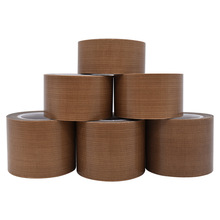 工厂高温胶带铁氟龙胶带防静电黑色特氟龙强粘耐磨隔热铁氟龙胶布