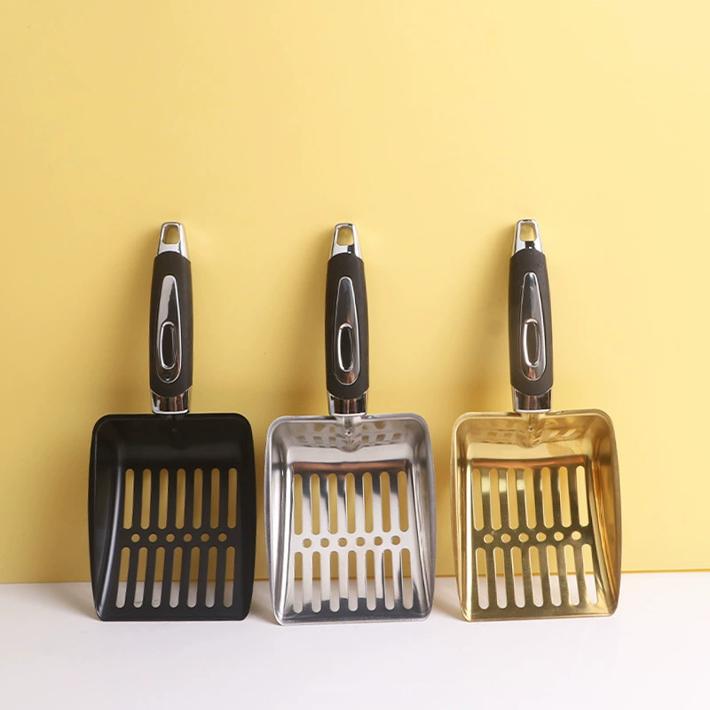 Производитель, металлическая лопата для кошачьего туалета, лопата для кошачьего туалета из нержавеющей стали, лопата для чистки кошачьего какашка, рутин, лопата для курицы, товары для кошек и домашних животных