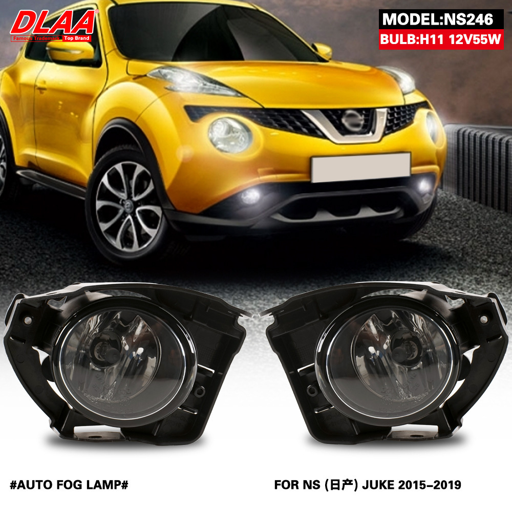 Aplicable a Nissan 15 / 16 / 17 / 18 / 19 año JUKE conjunto de lámpara de niebla delantera luz de conducción diurna luz de barra frontal