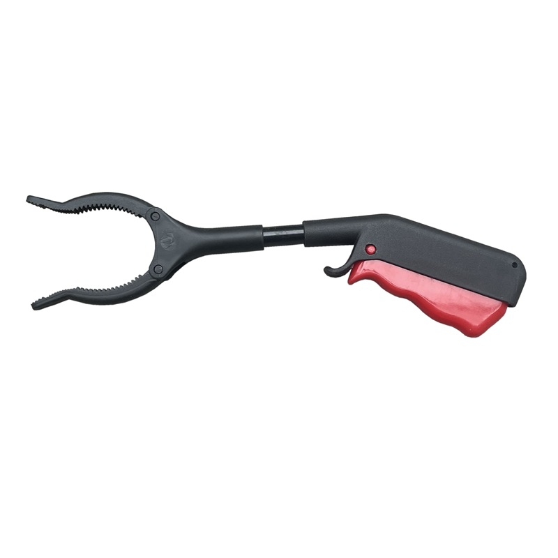 Clip de basura para el hogar plástico tubo de hierro clip de recogida mango corto clip sanitario clip de ratón pinza de ratón 28cm