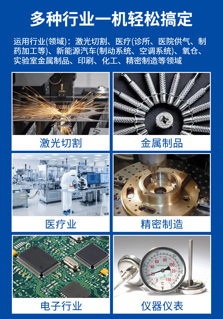 Integrated Air Compressor 7.5/22Kw Industrial-Grade Permanent Magnet Variable Frequency Screw-Type Air Compressor Manufacturer