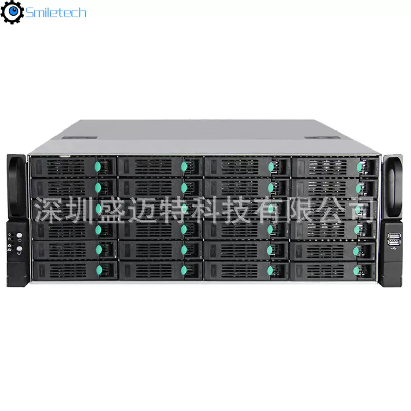 H.265 4U 32盘位196路8K智能监控网络硬盘录像机