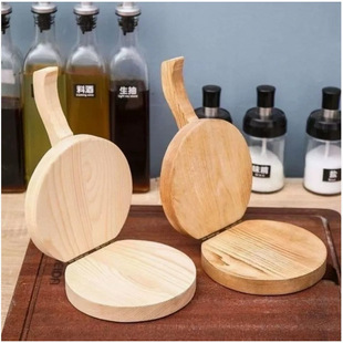 Solid Wood Rice Dumpling Skin Press, Dumpling Skin Artifact, Handmade Skin Press Board, Rice Cake Dough Mold, Household Dumpling Making Tool