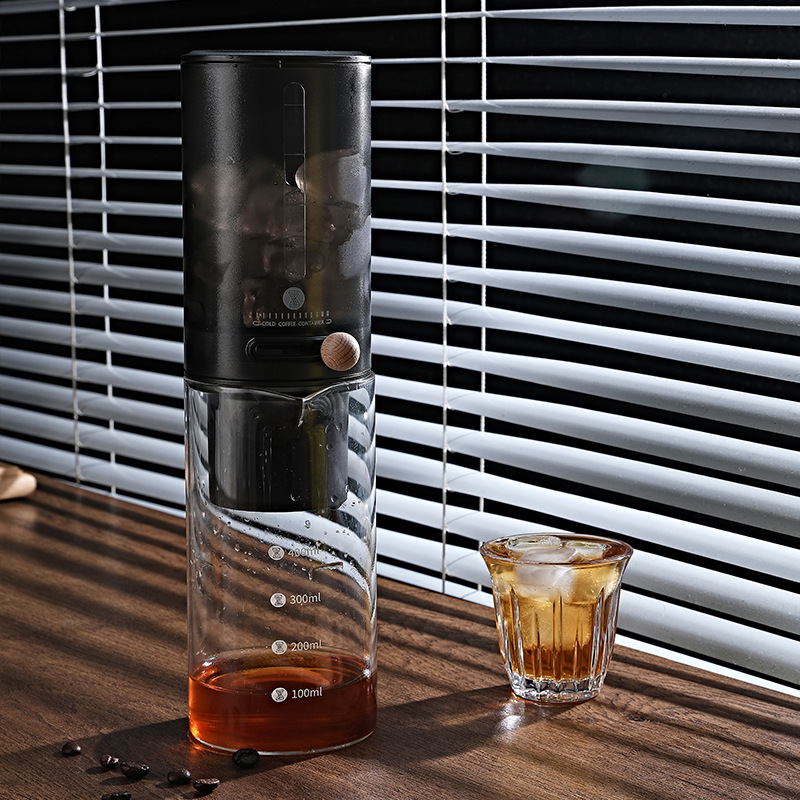 跨境冰滴壶咖啡壶玻璃家用滴漏式过滤萃取壶冰萃杯冷萃壶冷泡瓶