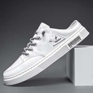 Leg Cloth Shoes Men's Sleepless Sleepy Trendy 2023 Summer Fashionable Soft Sole Canvas White Shoes Sandals for Young People