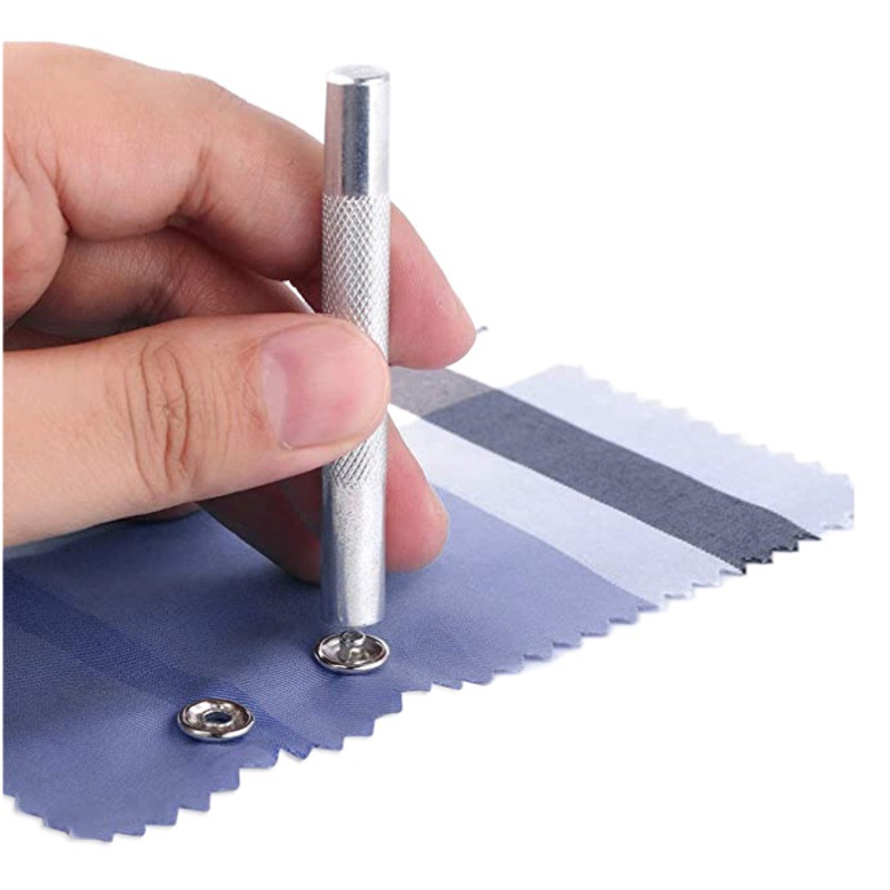 200 sets de botón a presión de metal 9.5mm10 color cobre puro hebilla de cinco garra hebilla de costura herramienta de mano instalación cinco garra hebilla alicates