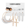 慕尚 Earrings, set, metal pendant, accessory, wholesale