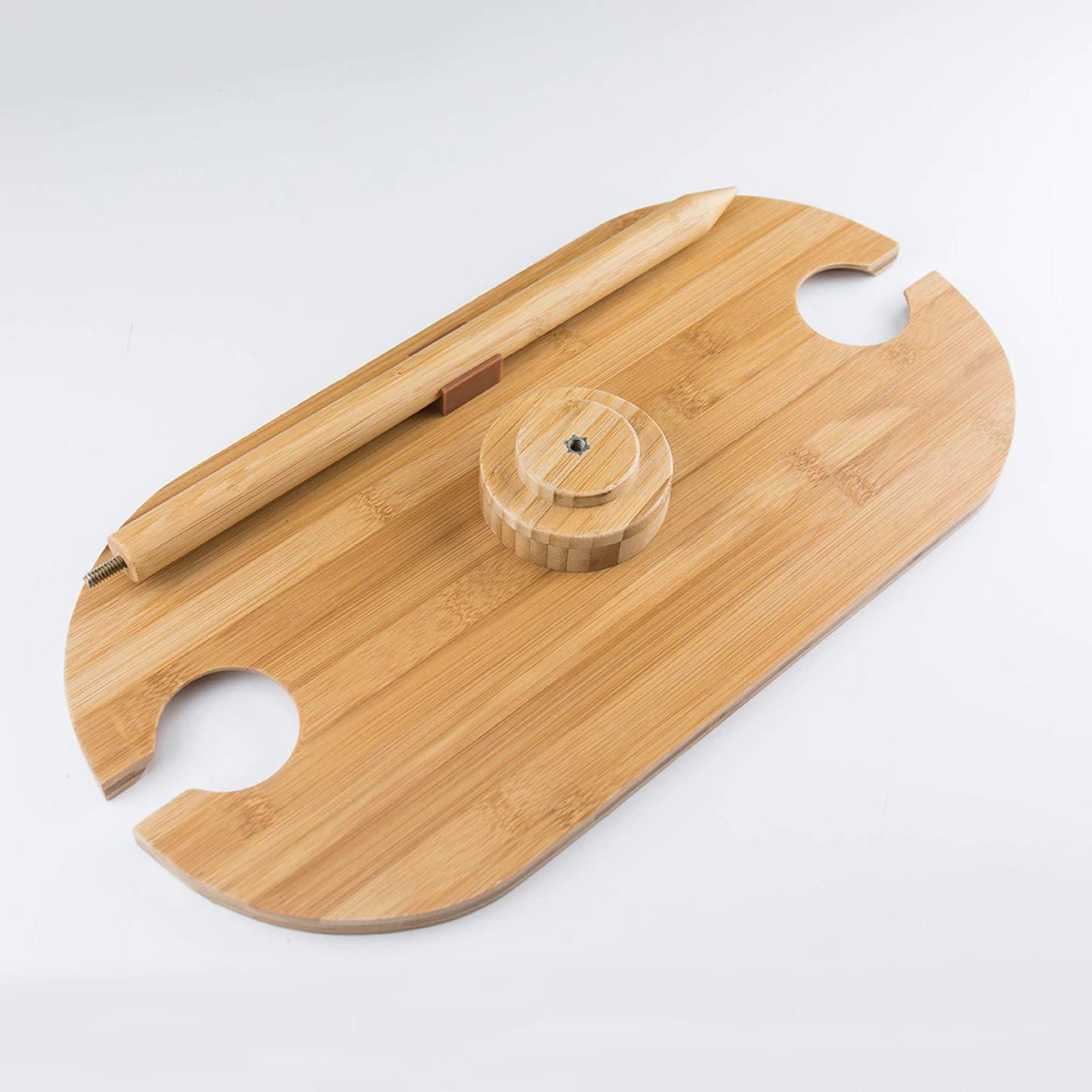 Barbacoa en el suelo, picnic, bambú, madera, mesa de vino, estante de vino de madera de Amazon, estante de vino portátil para exteriores