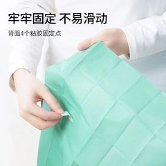Hotel travel outdoor waterproof thickened disposable toilet mat maternal sticky toilet paper pad cross-border