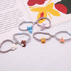 Cartoon brand hair rope for beloved, bracelet, Korean style