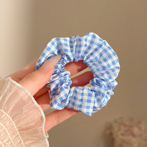 El encaje francés doble anillo de cabello de intestino grueso femenino de alta calidad cuerda de cabello de pelo de ballet dulce Meisen tocado de cabello