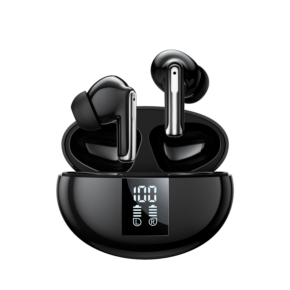 Auriculares Bluetooth xy15 modelo privado con pantalla digital, reducción de ruido ANC, ENCTWS, batería de ultra larga duración, inalámbricos e intraaurales.