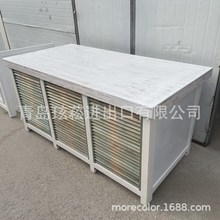 批发户外便携实木餐台可折叠餐边柜吧台柜子折叠岛台储藏柜台桌子