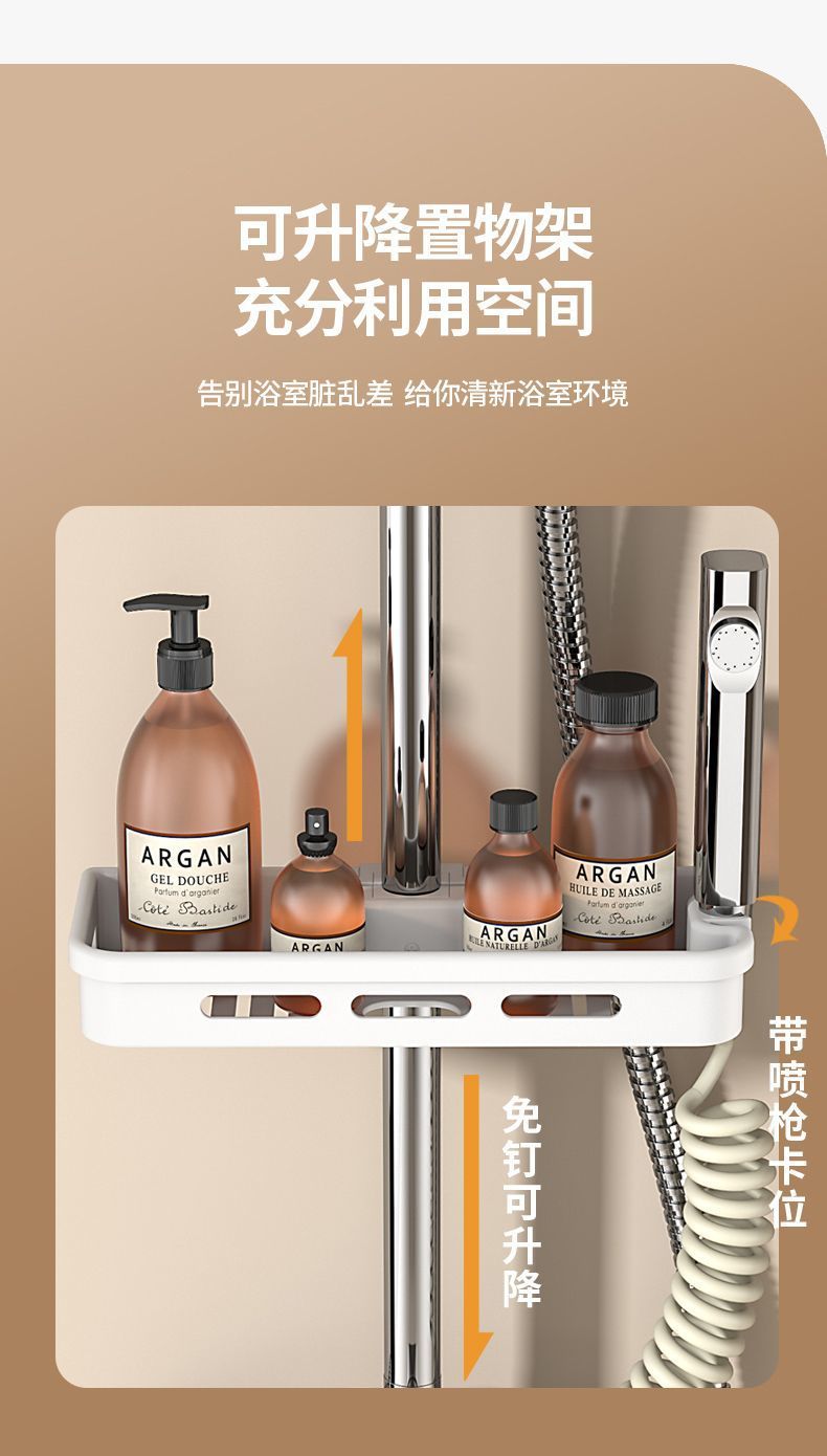 All-copper shower head set, home bathroom shower, rain shower head, pressure-increasing shower head, is selling well across borders undefined