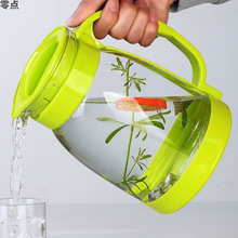 冷水壶大容量玻璃耐高温凉白开水杯茶壶套装家用果汁壶防爆凉水壶