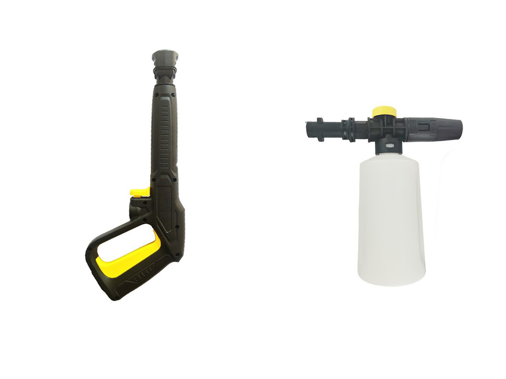 물 총 + 거품 냄비