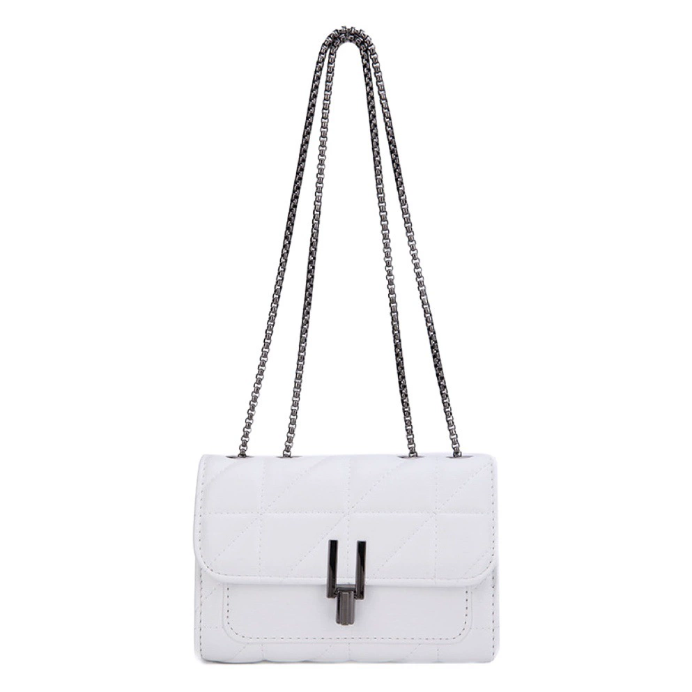 Женская дикая цепочка сумка 2024 новая модная сумка на плечо легкая роскошная вышивка с бриллиантами