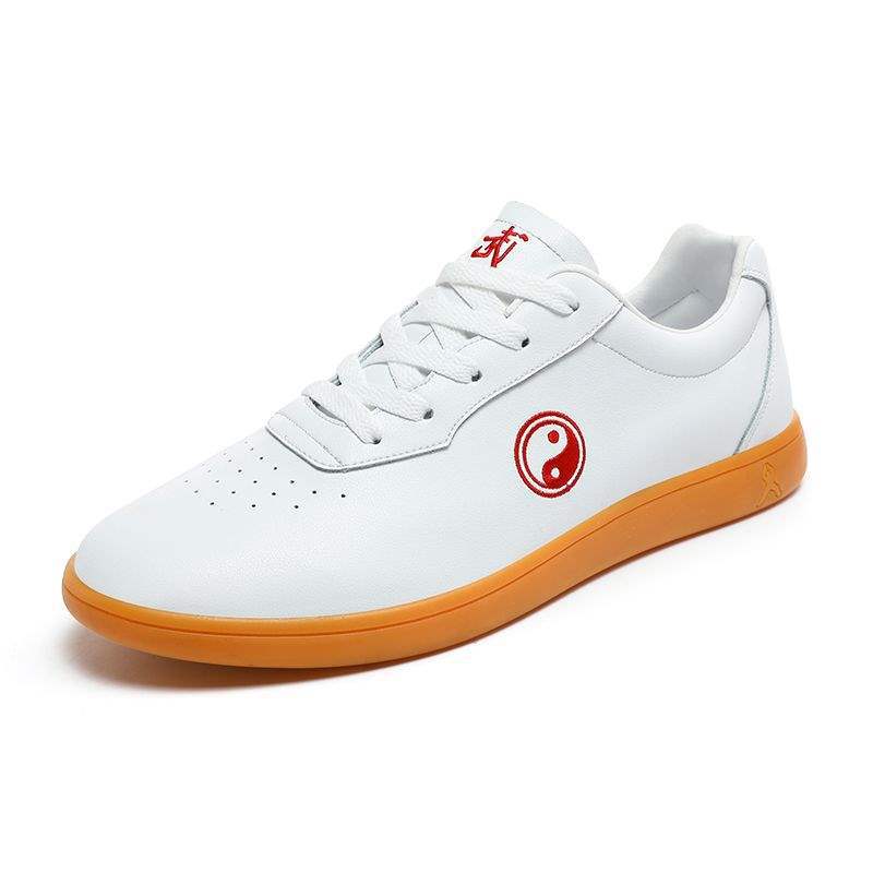 Chenjia Gou Tai Chi Shoes, soft leather, cowhide, cow tendon sole, martial arts shoes, men's kung fu sports shoes, women's Tai Chi practice shoes