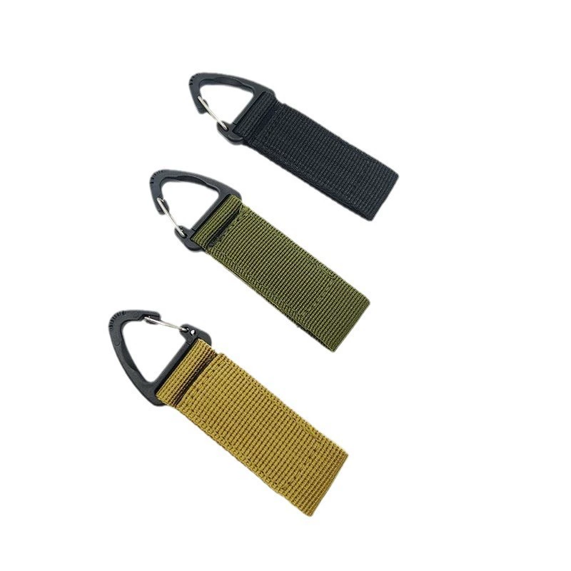 Travel tactics nylon climbing backpack, removable keychain