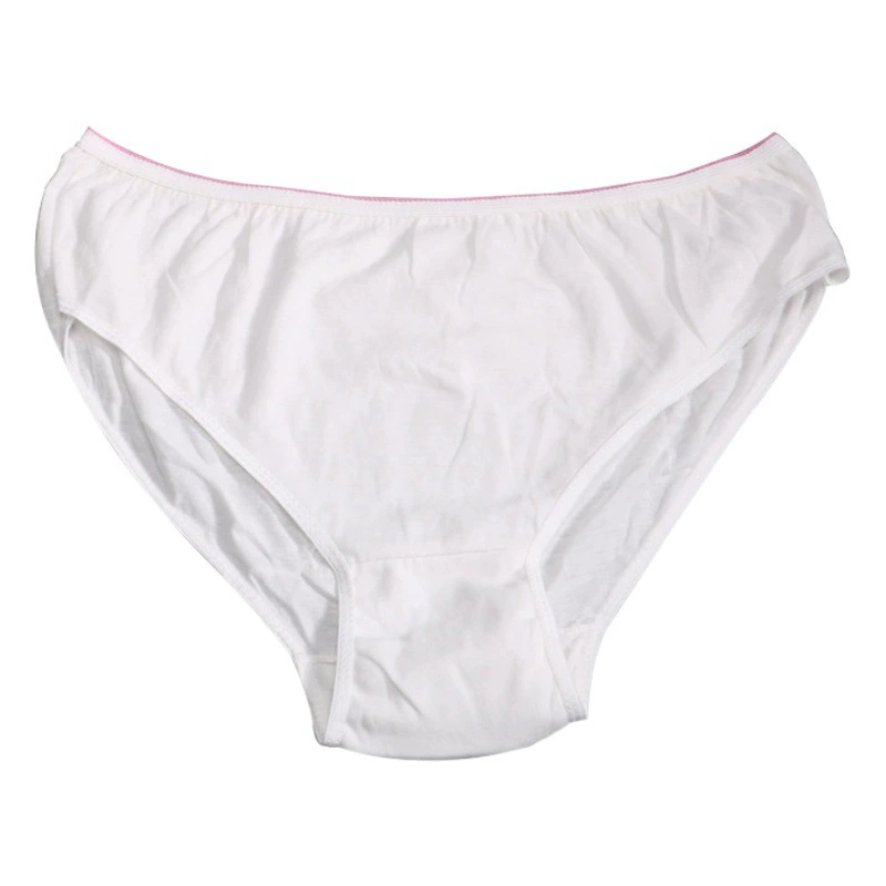 Самостоятельная Упаковка из чистого хлопка для беременных без стирки мужские и женские трусы для салонов красоты одноразовое белье оптом