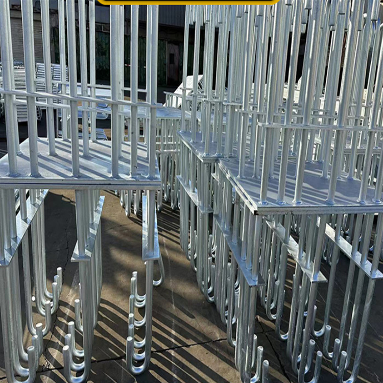 Perno de anclaje de mango de paraguas perno de anclaje galvanizado en caliente de doble cabeza tornillo de fijación completa fijación de fijación